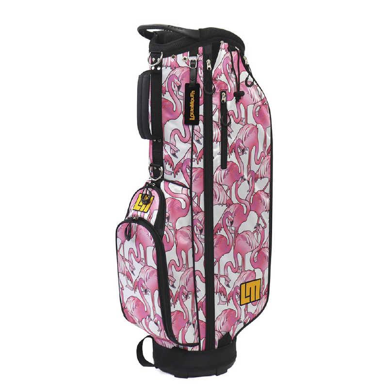 ラウドマウスゴルフ ゴルフ用品 8.5型カートバッグ LOUDMOUTH Pink