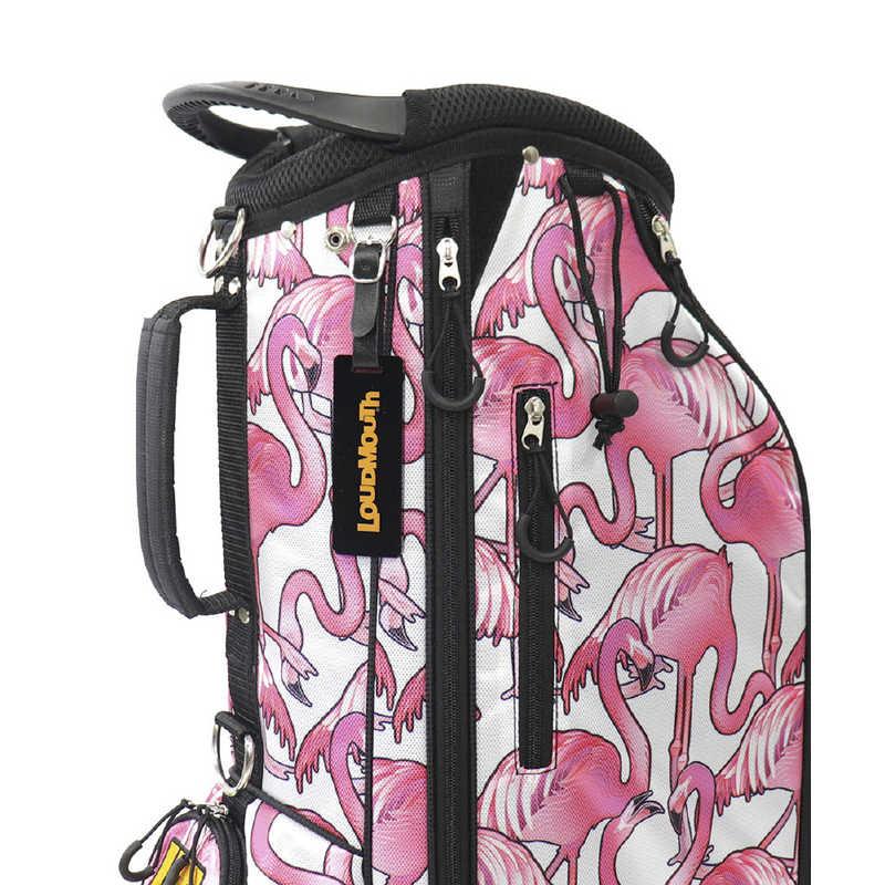 ラウドマウスゴルフ ゴルフ用品 8.5型カートバッグ LOUDMOUTH Pink