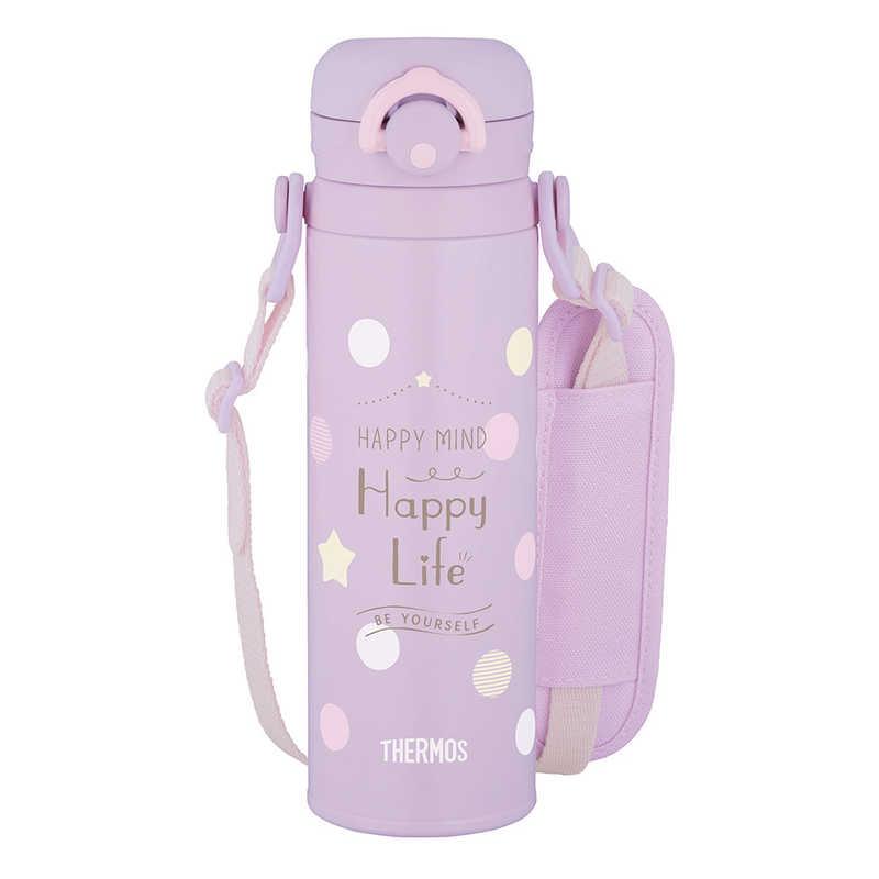 サーモス 真空断熱キッズケータイマグ 500ml パープルピンク JPF-500