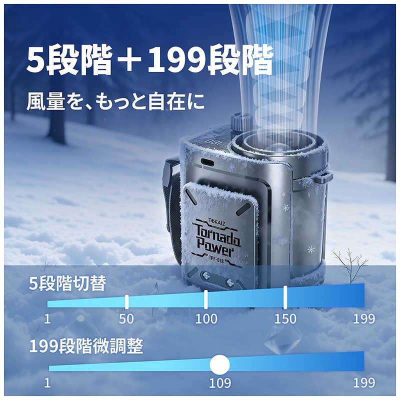 TOKAIZ 2026年最新 腰掛け扇風機 ベルトファン 4WAY ダイヤル式 199