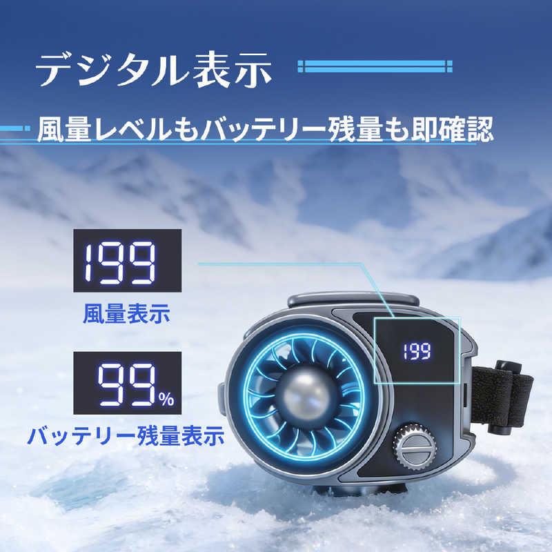 TOKAIZ 2026年最新 腰掛け扇風機 ベルトファン 4WAY ダイヤル式 199