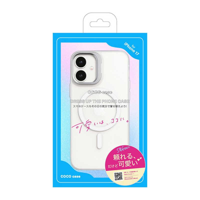インテリオル iPhone 17 カメラリングスタンドケース COCO CASE クリア