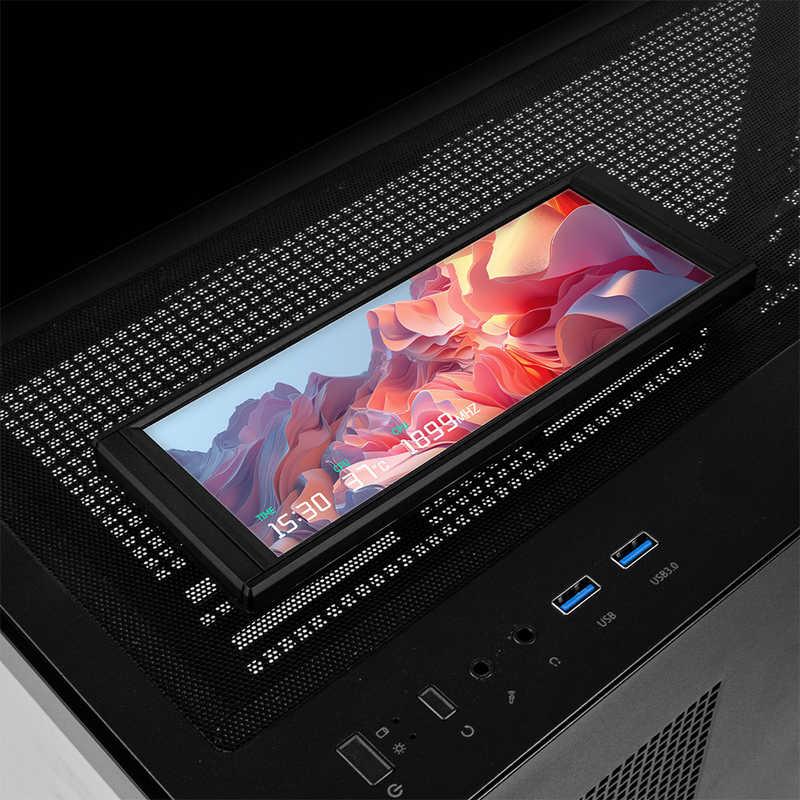 サーマルライト PCケース用 6.86インチIPSディスプレイ搭載ガジェット