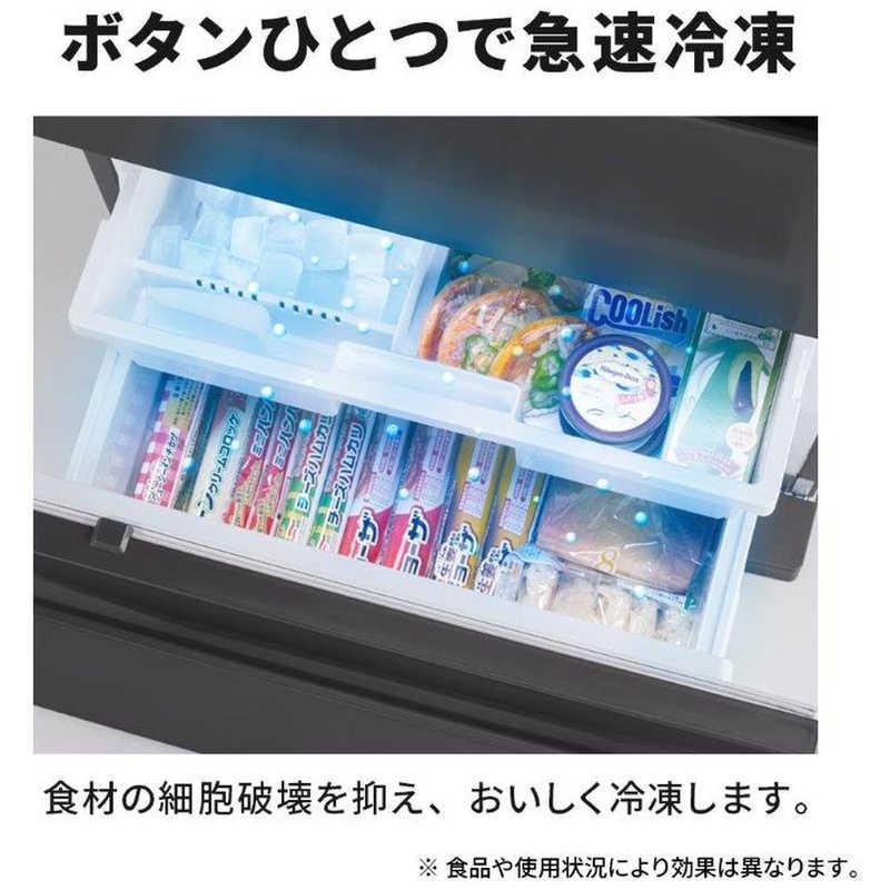 三菱　MITSUBISHI　冷蔵庫 3ドア 365L 右開き CXシリーズ 氷点下ストッカーD A.I. 真ん中野菜室 幅60cm マットアンバーグレー　MR-CX37M-H（標準設置無料）の画像