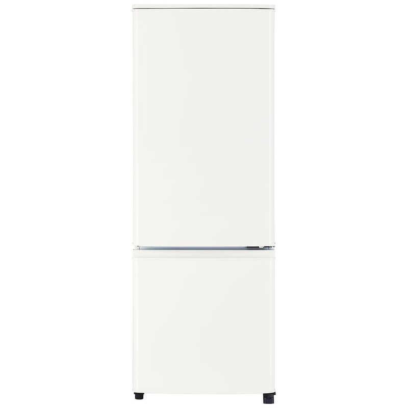 A31三菱 Pシリーズ マットホワイト 大きめ2ドア冷蔵庫 168L 一人暮らし 三菱 MITSUBISHI 冷蔵庫 2ドア 168L 右開き Pシリーズ 一人暮らし 幅