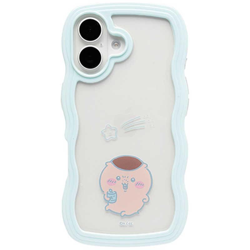 HAMEE ［iPhone 16専用］ちいかわ うねうねケース ミント/くり