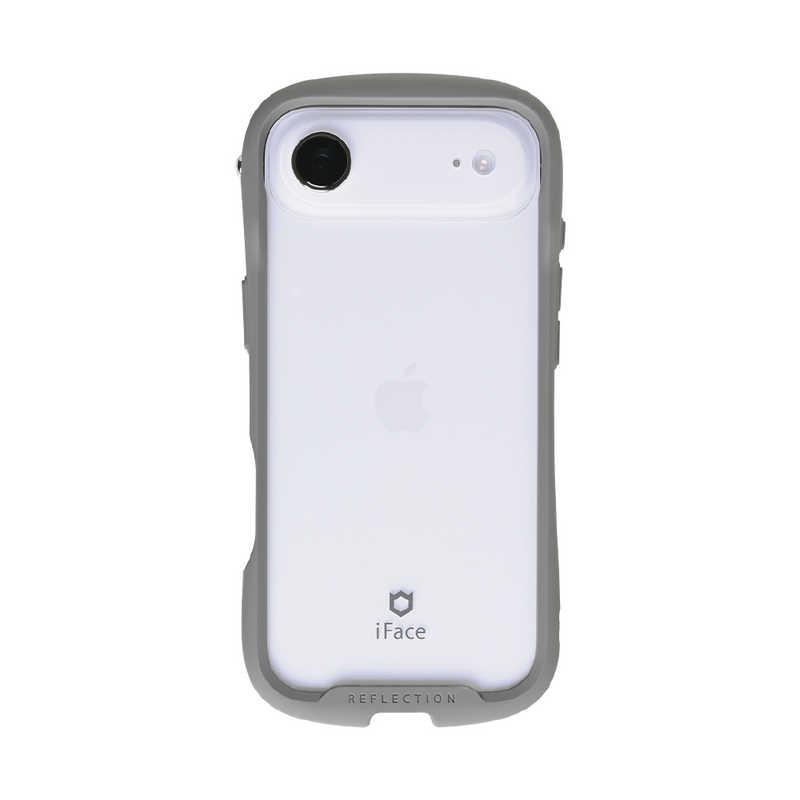 HAMEE iPhone Air iFace Reflection強化ガラスクリアケース グレー