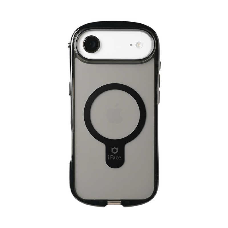 HAMEE iPhone Air iFace Look in Clear Hybrid MagSynqケース ブラック