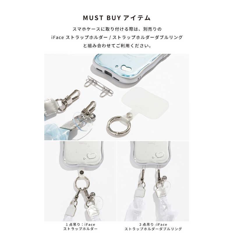 【新品未使用】BeBling iPhone 16用ケースとストラップセット HAMEE ［iPhone 16専用］iFace BeBling 2 MagSynqケース ブルー 41
