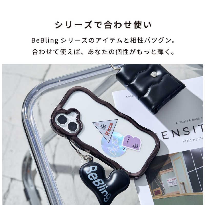 ［新品］iFace BeBling iPhone 17 ケース ※セット売り HAMEE ［iPhone 17専用］iFace BeBling クリアケース ホワイトオーロラ