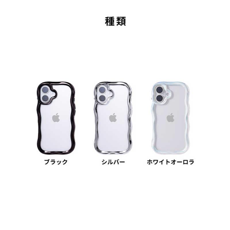HAMEE ［iPhone 17専用］iFace BeBling クリアケース ホワイトオーロラ