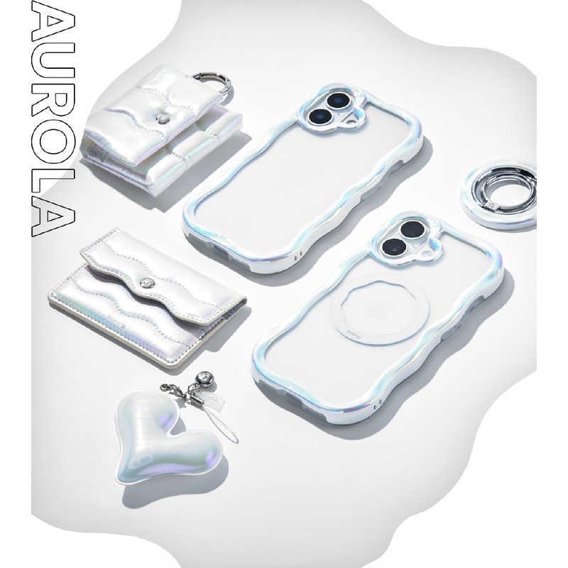 シルバーiPhone15/14/13・リングセットiface BeBling HAMEE ［iPhone 15/14/13専用］iFace BeBling MagSynq クリアケース