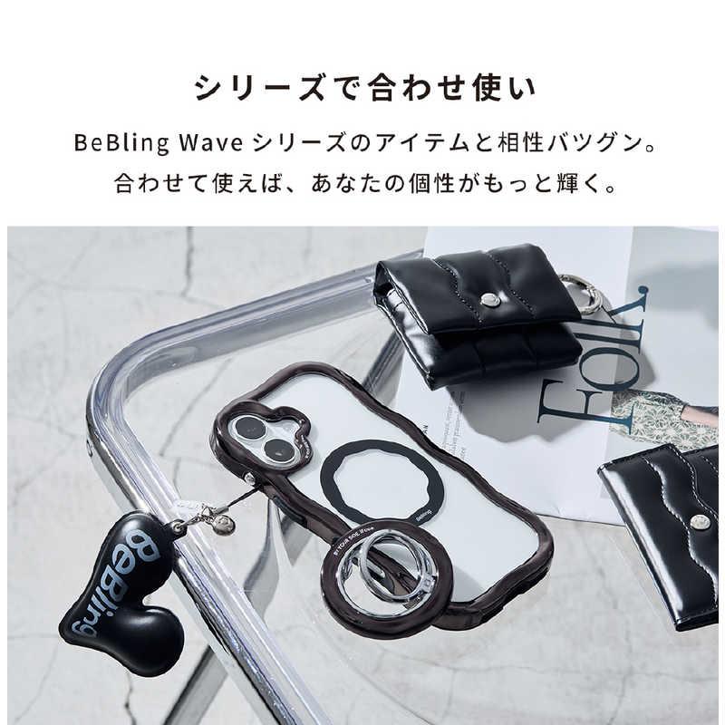 HAMEE ［iPhone 16専用］iFace BeBling MagSynq クリアケース シルバー