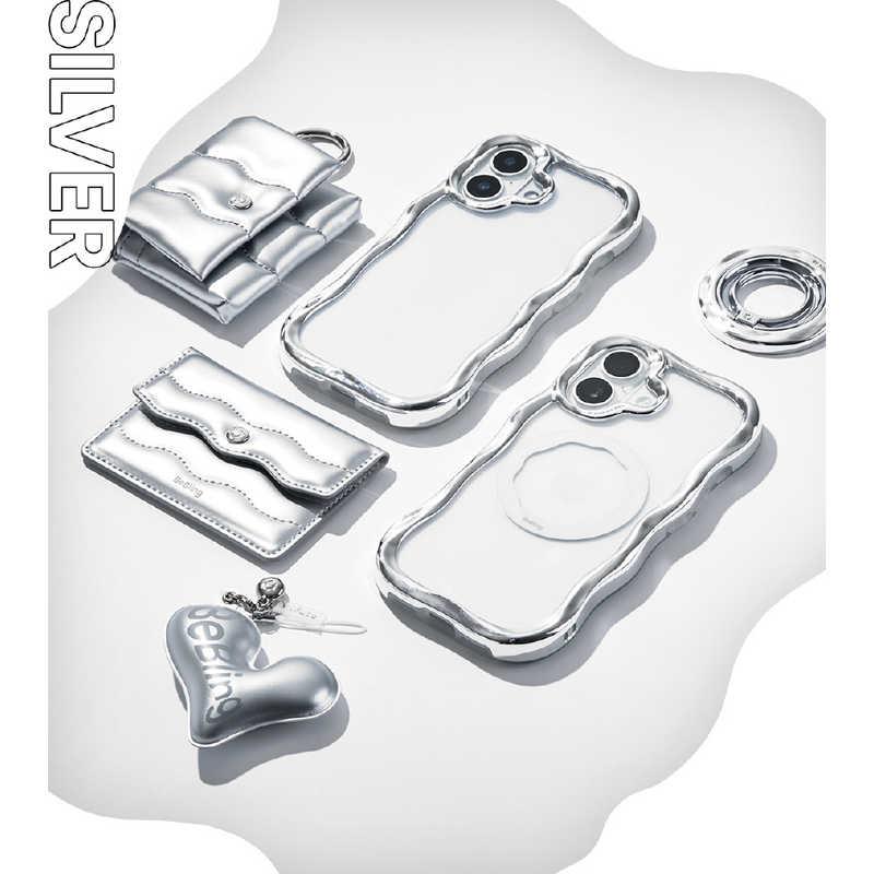 HAMEE ［iPhone 16専用］iFace BeBling MagSynq クリアケース ホワイト