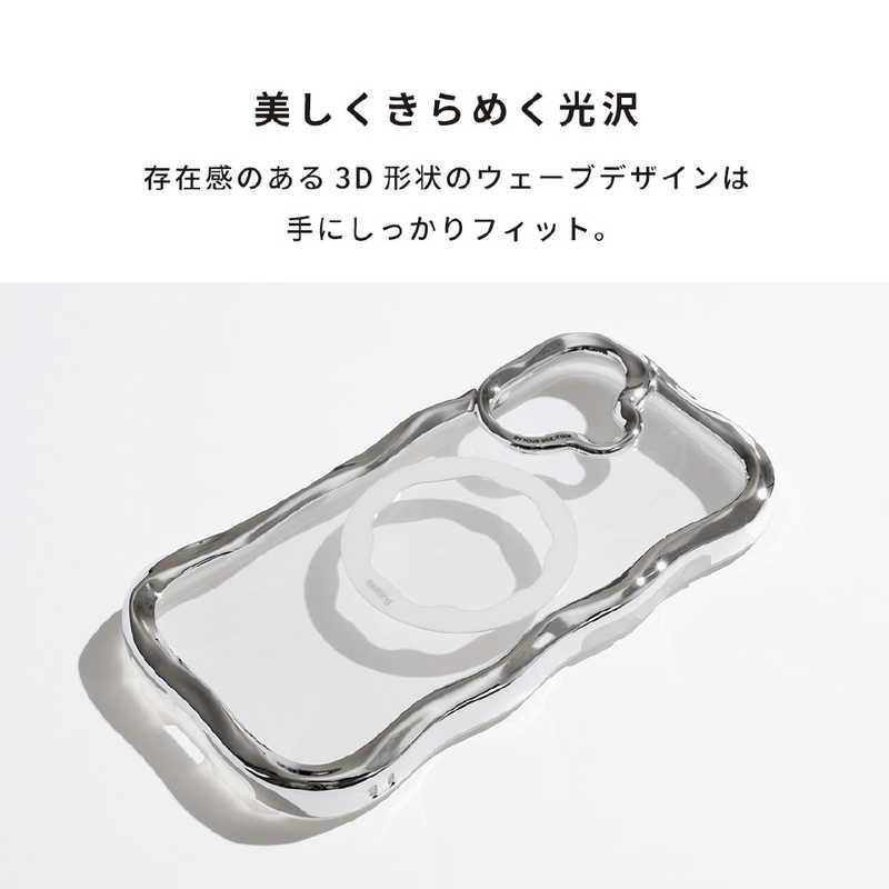 HAMEE ［iPhone 16専用］iFace BeBling MagSynq クリアケース ホワイト