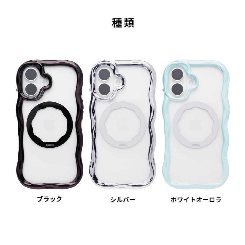 HAMEE ［iPhone 16 Pro Max専用］iFace BeBling Wave MagSynq クリア