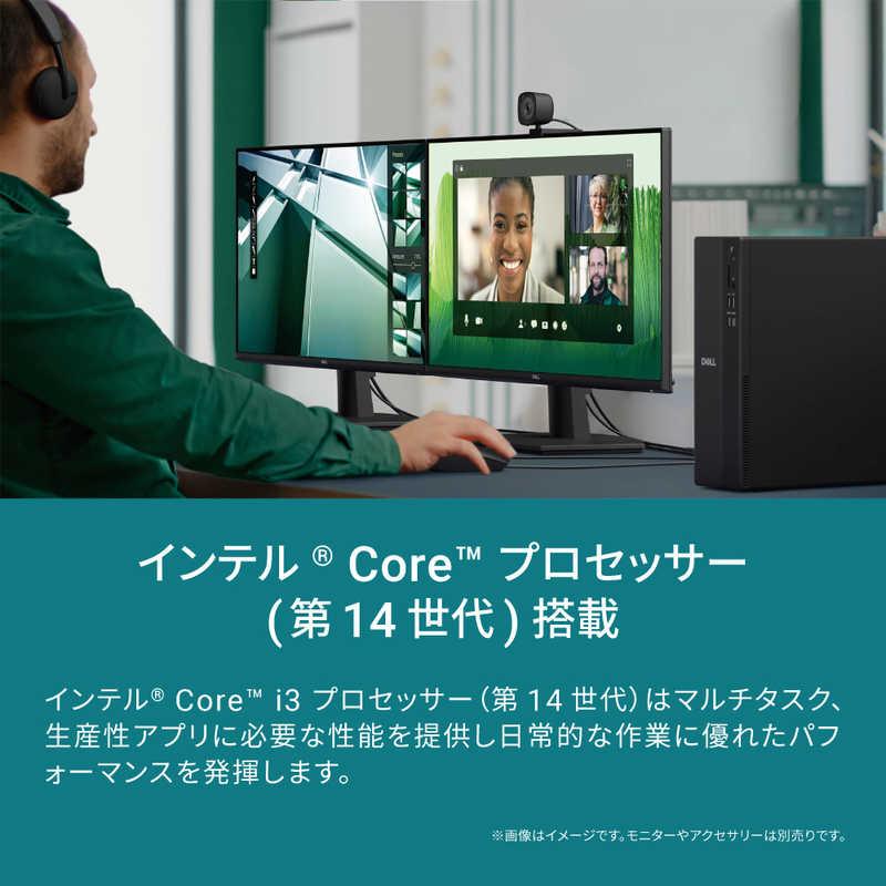 DELL　デル　スリム ECS1250 ［モニター無し / Win11 Home / intel Core i3 / メモリ8GB / SSD512GB / 2026年春モデル］ ブラック　SD20-GHM3の画像
