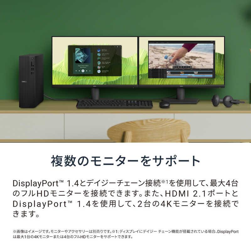 DELL　デル　スリム ECS1250 ［モニター無し / Win11 Home / intel Core i3 / メモリ8GB / SSD512GB / 2026年春モデル］ ブラック　SD20-GHM3の画像