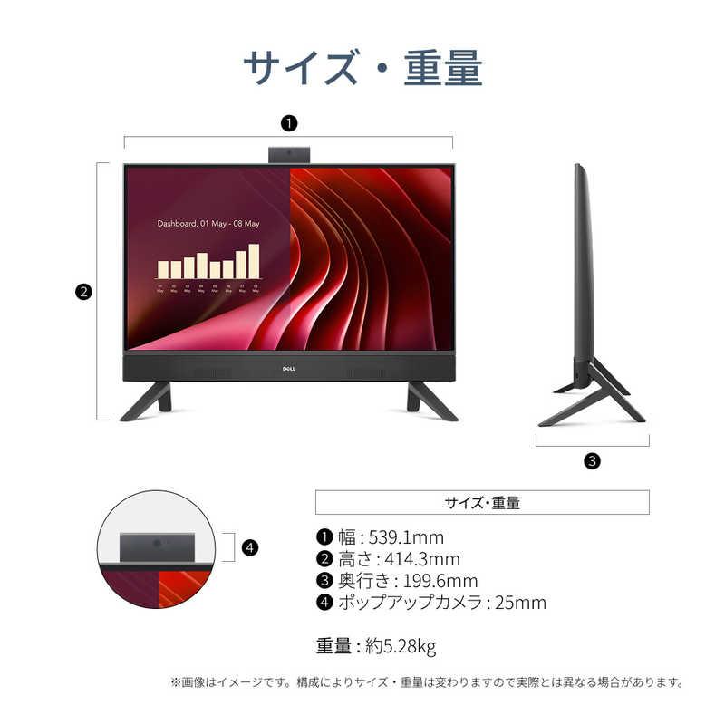 DELL デル オールインワン EC24250 ［23.8型 / Win11 Home intel Core