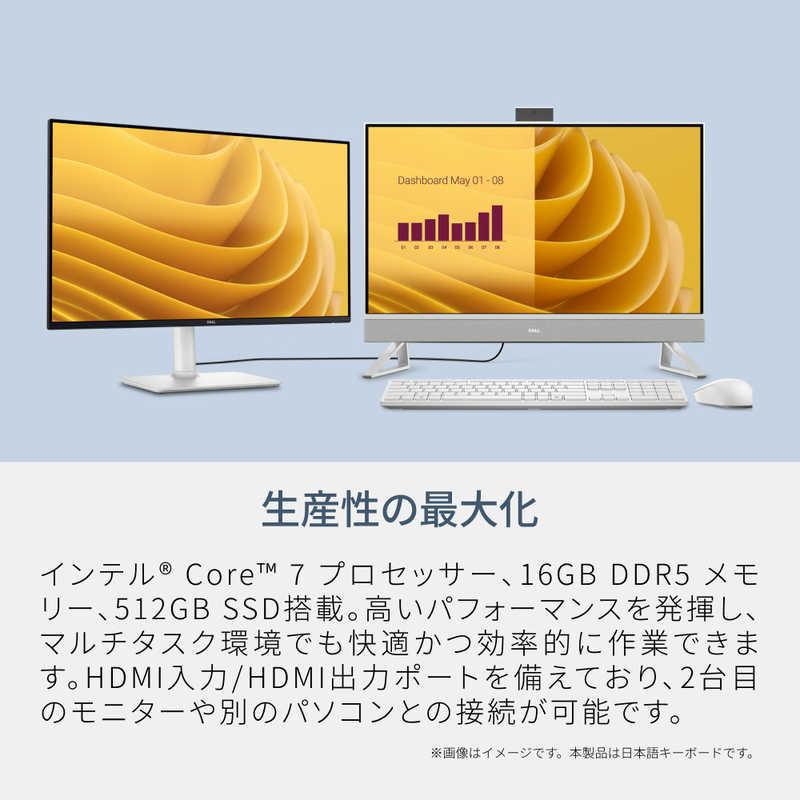 DELL デル デスクトップパソコン [ 27型 / Win11 Home Core 7 メモリ