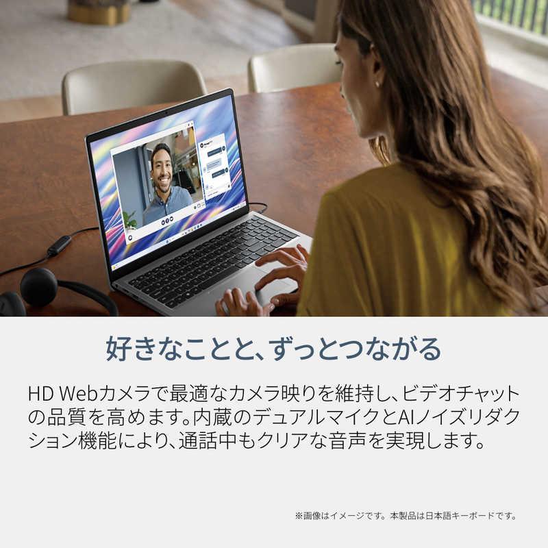 DELL　デル　DC15250 ［15.6型 / Win11 Home / intel Core i5 / メモリ：16GB / SSD：512GB / 2026夏モデル］ プラチナシルバー　ND55-GNSCの画像
