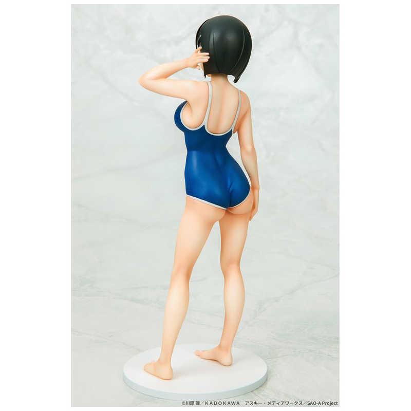 QSIX 塗装済み完成品 1/7 ソードアート・オンライン 桐ヶ谷直葉 紺スク
