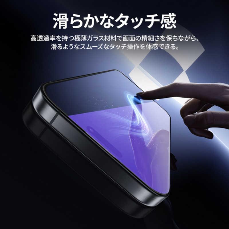 NIMASO iPhone 16 6.1inch ガラスフィルム ブルーライトカット35 