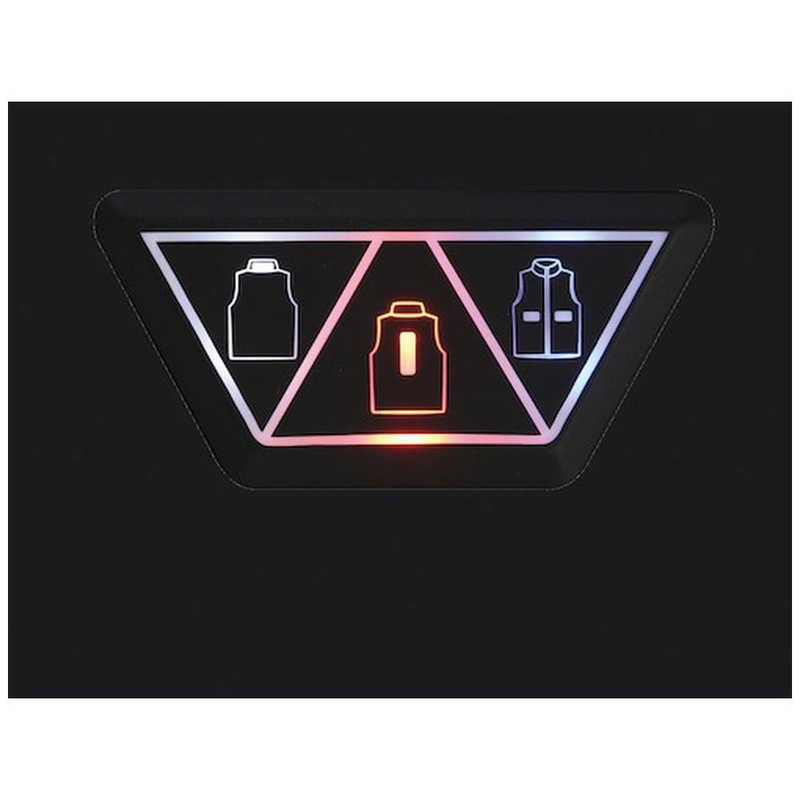 リンクサス リンクサス 速暖ヒートベストEX 服地 ブラック LL