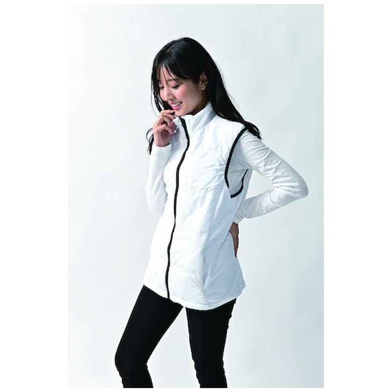 リンクサス リンクサス 速暖ヒートベストEX 服地 ホワイト LL