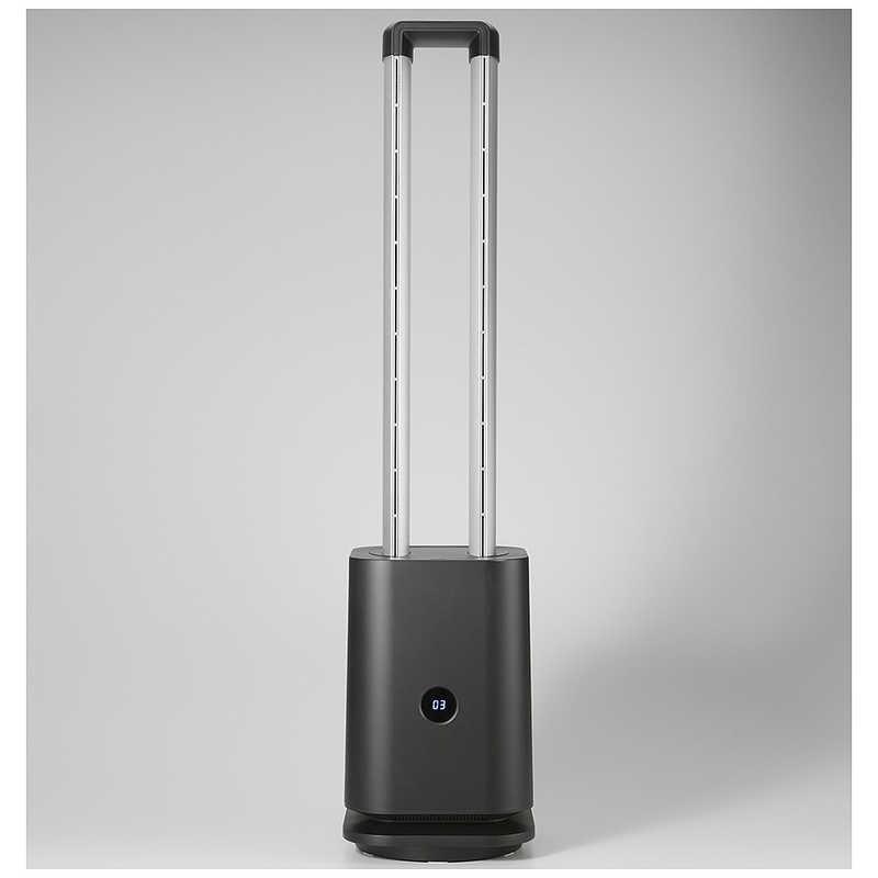 コンフォー　空気清浄・UV照射機能付きツインエアーサーキュレーター DCモーター搭載 (省エネタイプ) 自動首振り機能あり リモコン付き ブラック　COOLX001 コンフォー 空気清浄・UV照射機能付きツインエアーサーキュレーター DC