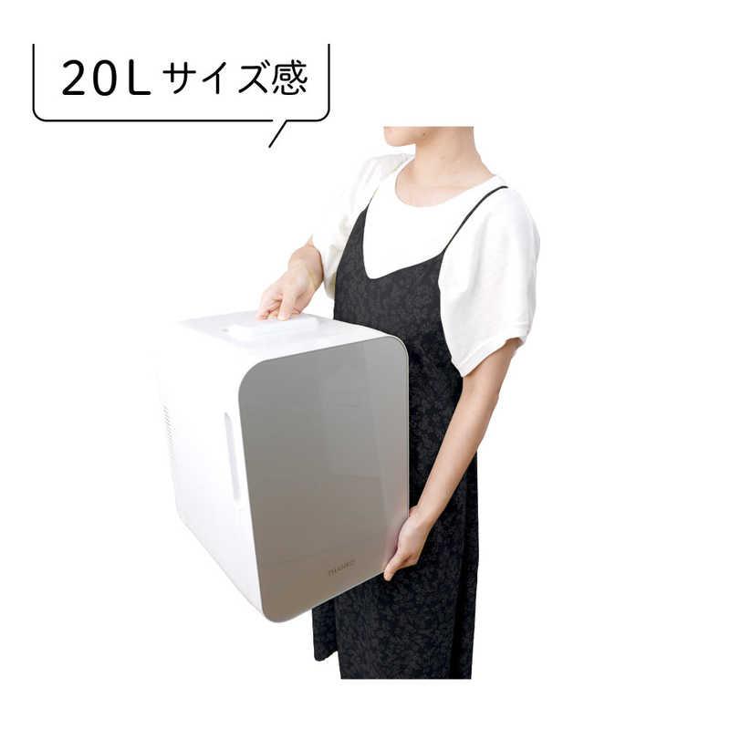 サンコー 自分専用おとしずか冷温庫 20L TKNJ24SWHの画像