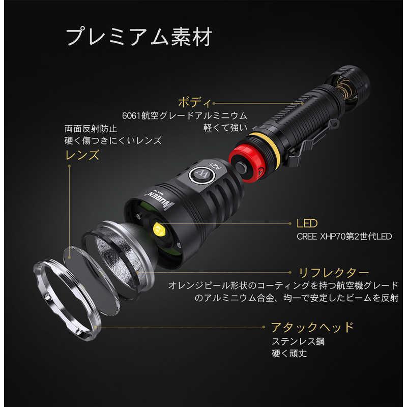 WUBEN WUBEN 充電式フラッシュライト4200lm A20|コジマPayPayモール店|07