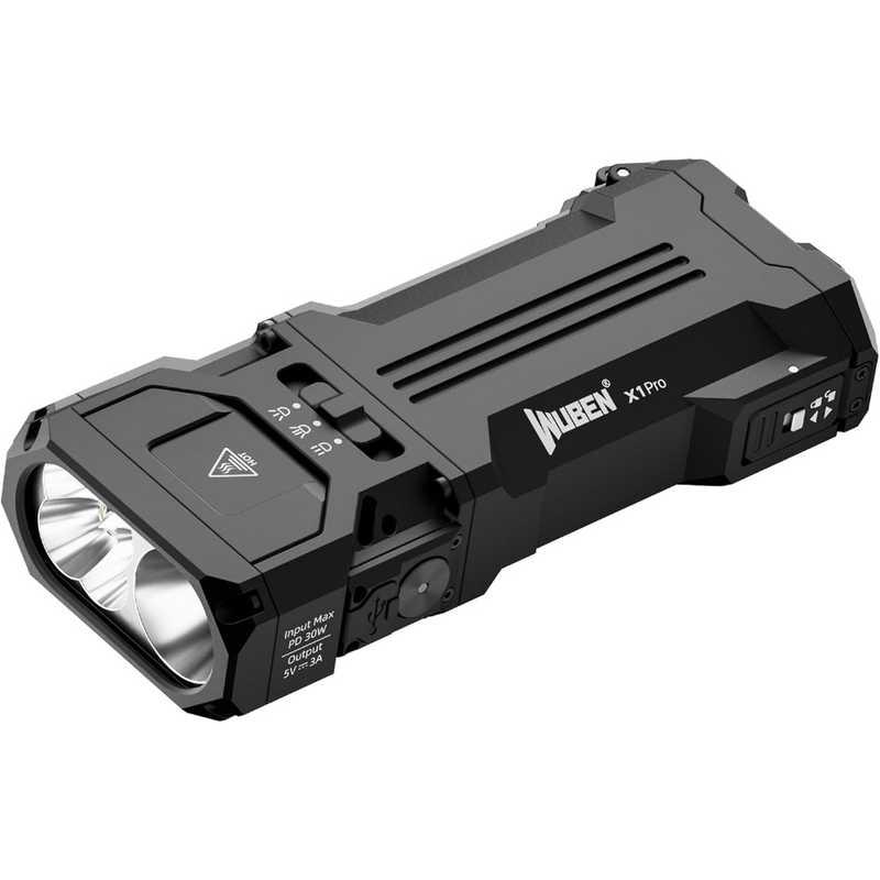 WUBEN X1Pro 懐中電灯 LEDフラッシュライト 超高輝度 充電式 防水IP65
