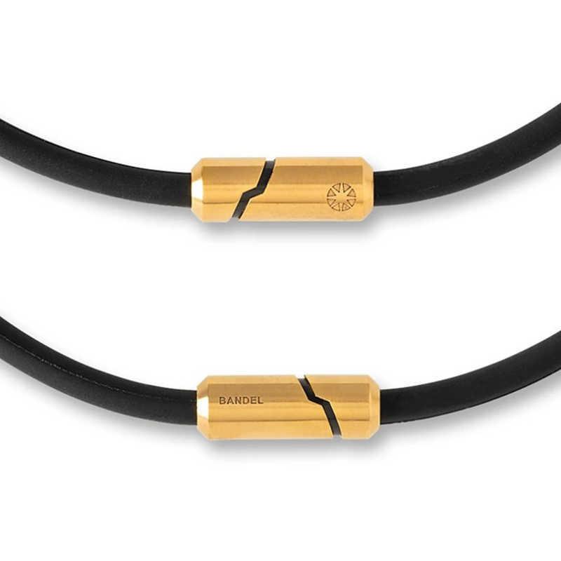 バンデル　スタック　ネックレス　52㎝ STACK スタック Black×Gold 磁気ネックレス – BANDEL®︎｜公式