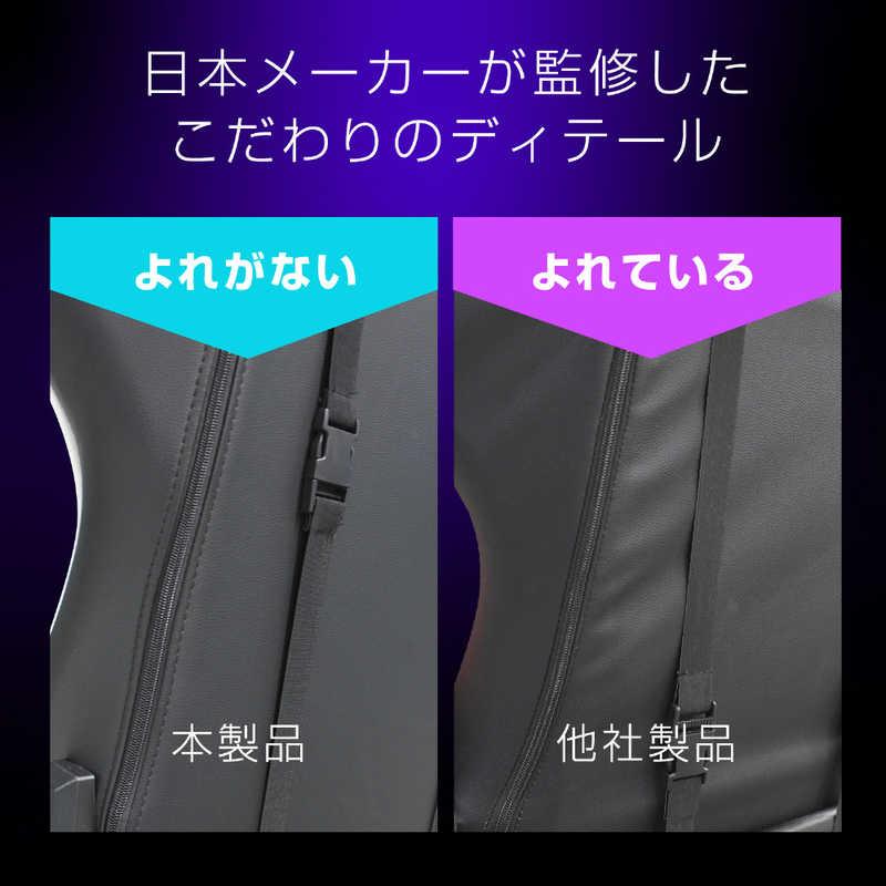 アローン　ゲーミングチェア ブラック&ブラック ALLONE ゲーミングチェア ブラック&ブラック　ALG-GMCKAK_3