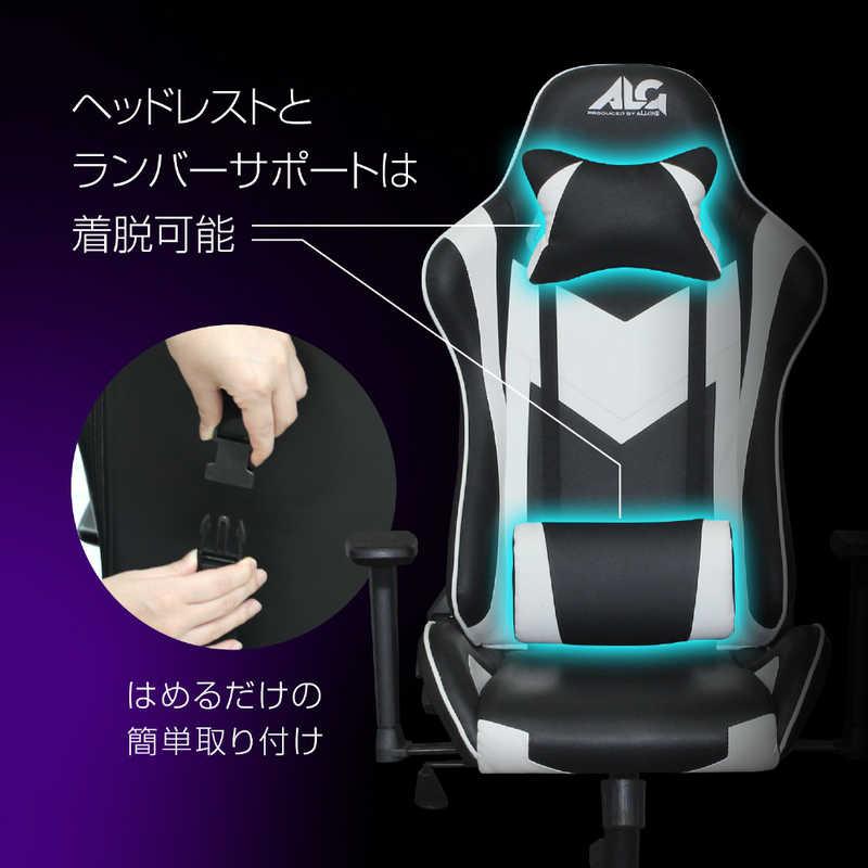 アローン　ゲーミングチェア ブラック&ブラック ALLONE ゲーミングチェア ブラック&ブラック　ALG-GMCKAK_4
