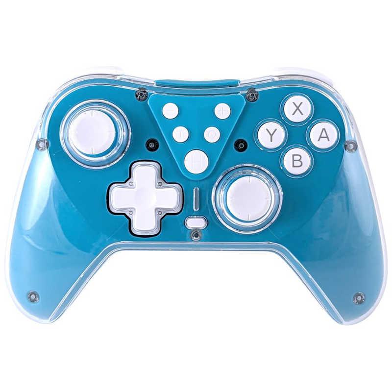 アローン Switch用ワイヤレスカラフルコントローラー ブルー ALG