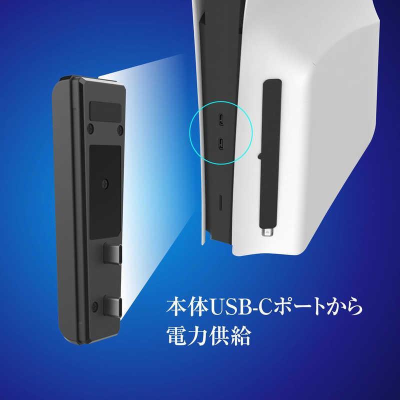 アローン　PS5 Slim用USB HUB　ALG-P5N5PUHBK | アローン | 03