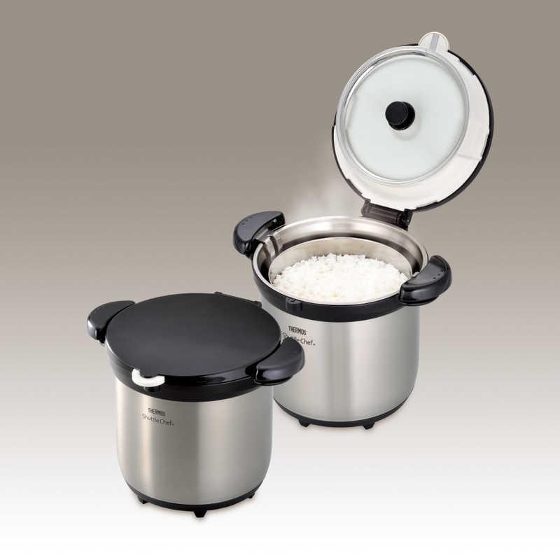 THERMOS（サーモス） 真空保温調理器 (4.5L) シャトルシェフ クリア 