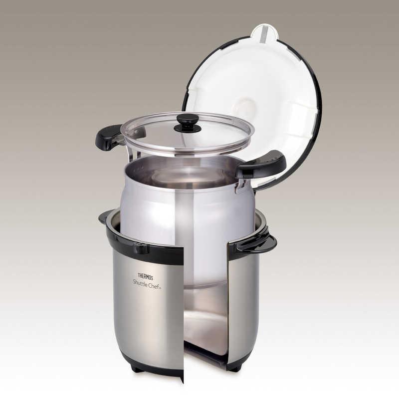 THERMOS（サーモス） 真空保温調理器 (4.5L) シャトルシェフ クリア