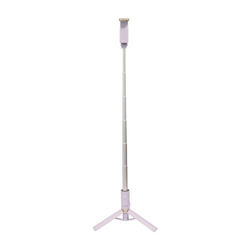 クオリティトラストジャパン Bluetoothリモコン付 ホルダー収納 三脚