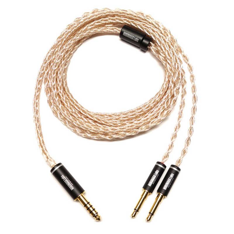 NOBUNAGA Labs 蓼科（たてしな）リケーブル NOBUNAGA リケーブル 蓼科 (Tateshina) (4.4mm5極バランス/3.5mm2極