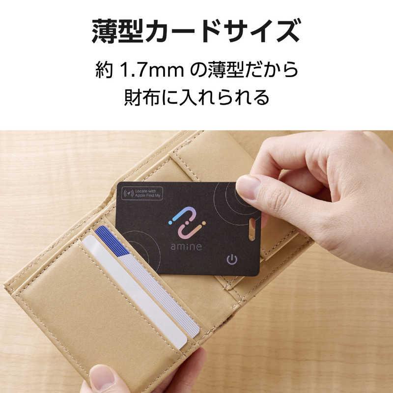 エレコム ELECOM amine カード型スマートトラッカー for iOS 防水