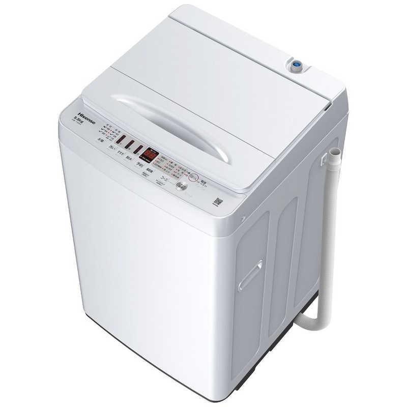 ハイセンス 全自動洗濯機 洗濯5.5kg HW-T55H ホワイト(標準設置 ハイセンス 全自動洗濯機 洗濯5.5kg HW-T55H ホワイト(標準設置