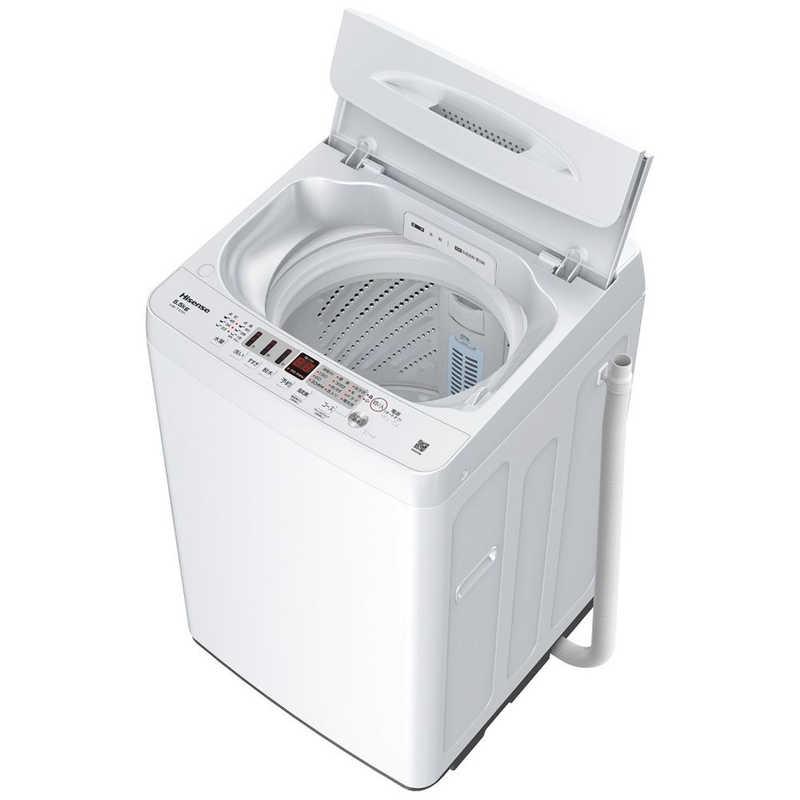 ハイセンス　全自動洗濯機 洗濯5.5kg　HW-T55H ホワイト（標準設置無料）