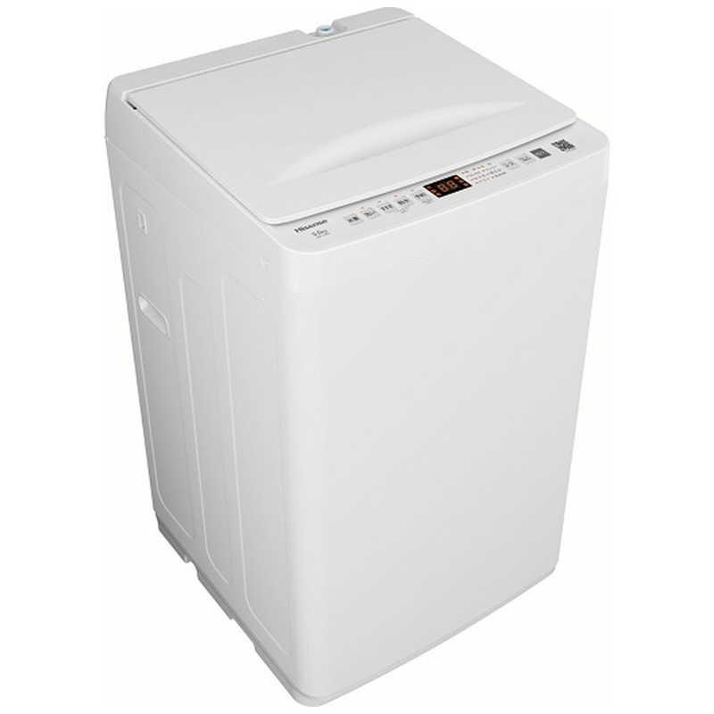 ハイセンス（HISENSE） 全自動洗濯機 洗濯5.5kg ホワイト HW-T55J