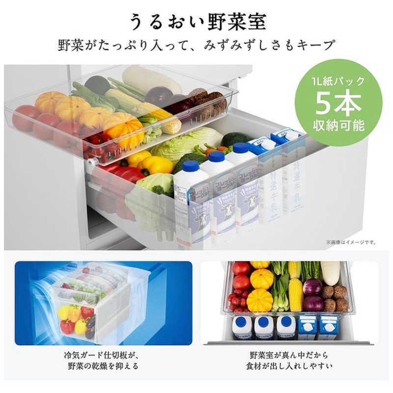 ハイセンス 冷蔵庫 5ドア 450L 右開き セレクトチルド室 真ん中