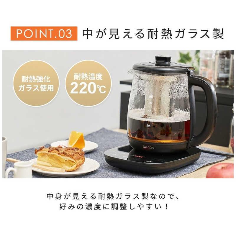 エコデバイス 電気ガラスケトル sonae 電気ガラスケトル [1.8L エコデバイス 電気ガラスケトル sonae 電気ガラスケトル [1.8L