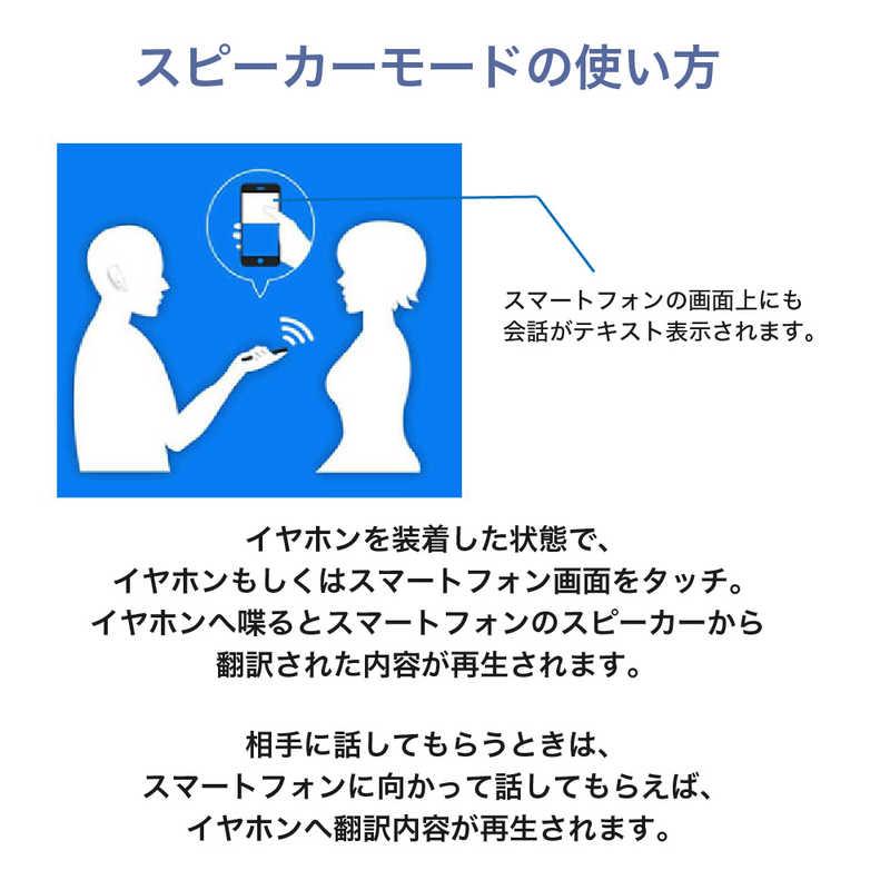 ウェザリージャパン AI翻訳機 ワイヤレスイヤホンとしても利用できる