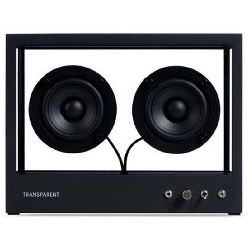 TRANSPARENTSPEAKER Bluetoothスピーカー TRANSPARENT ブラック
